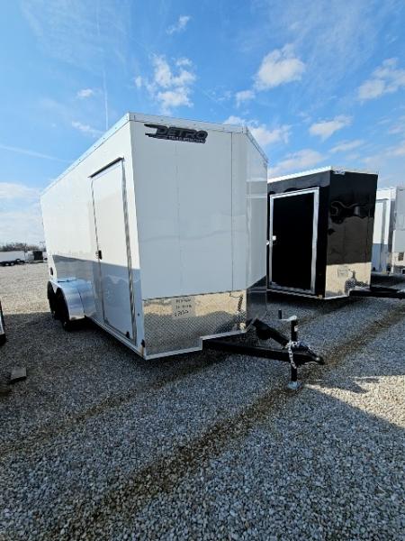 New 2026 Cargo Express 7 x 16 7K EX DLX Flat Top V-Nose