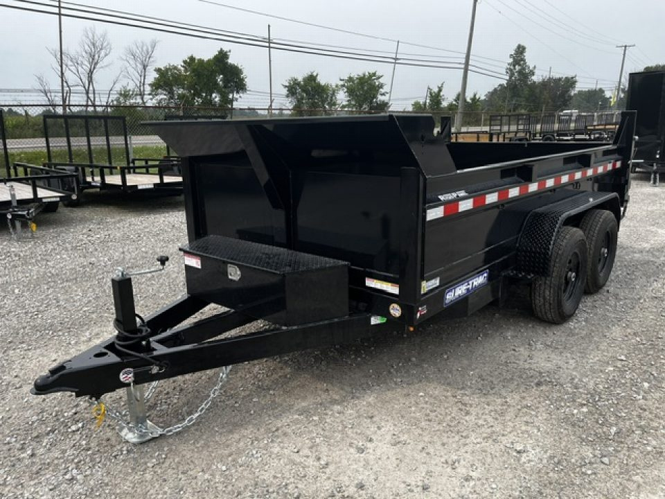 New 2026 Sure-Trac 72 x12 10K Single Ram Dump Trailer