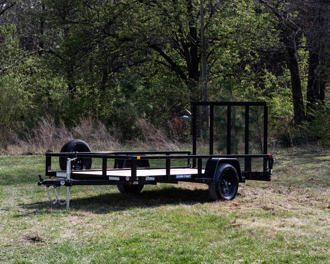 New 2026 Sure-Trac 6x12 3K Tube Top Utility Trailer