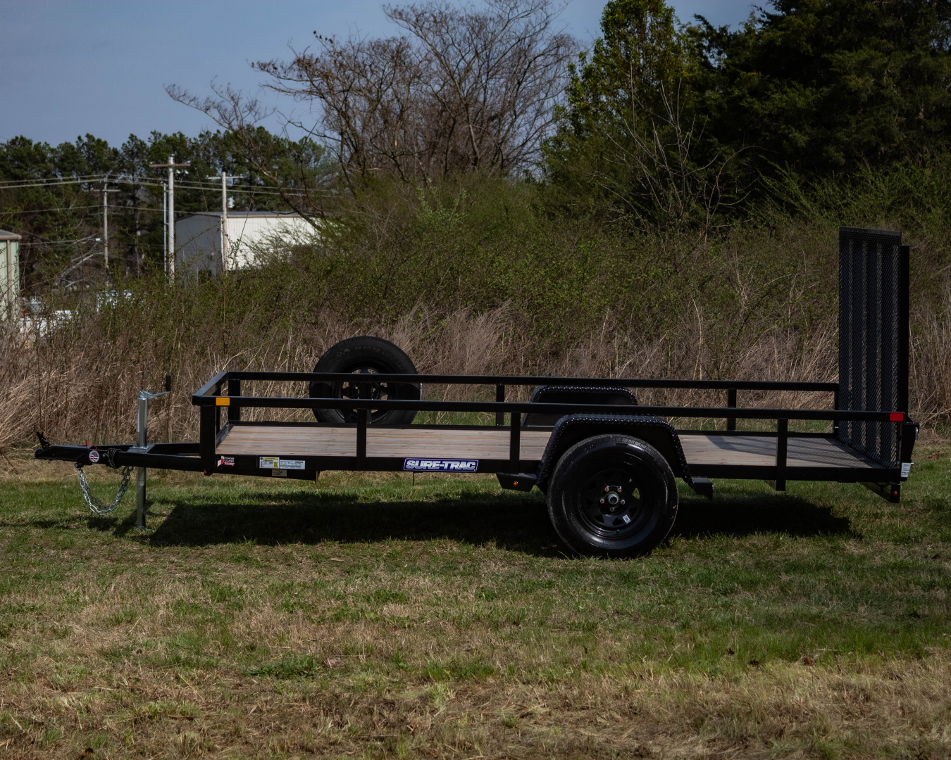 New 2026 Sure-Trac 6x12 3K Tube Top Utility Trailer