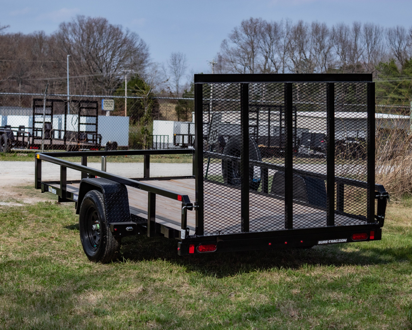 New 2026 Sure-Trac 6x12 3K Tube Top Utility Trailer