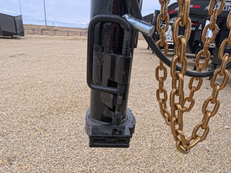 New 2026 Norstar 102 x 30 (25+5) FXG Gooseneck Deckover with 22,000 lb. GVWR, 5' Self Cleaning Dove Tail with Rampage Ramps, 2 - 10K Spring Axles with 2 Electric Brakes