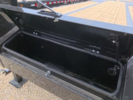 New 2026 Norstar 102 x 30 (25+5) FXG Gooseneck Deckover with 22,000 lb. GVWR, 5' Self Cleaning Dove Tail with Rampage Ramps, 2 - 10K Spring Axles with 2 Electric Brakes