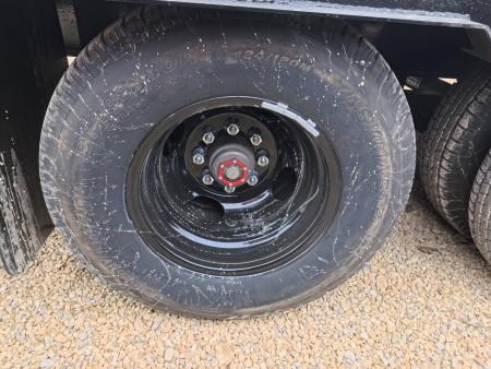 New 2026 Norstar 102 x 30 (25+5) FXG Gooseneck Deckover with 22,000 lb. GVWR, 5' Self Cleaning Dove Tail with Rampage Ramps, 2 - 10K Spring Axles with 2 Electric Brakes