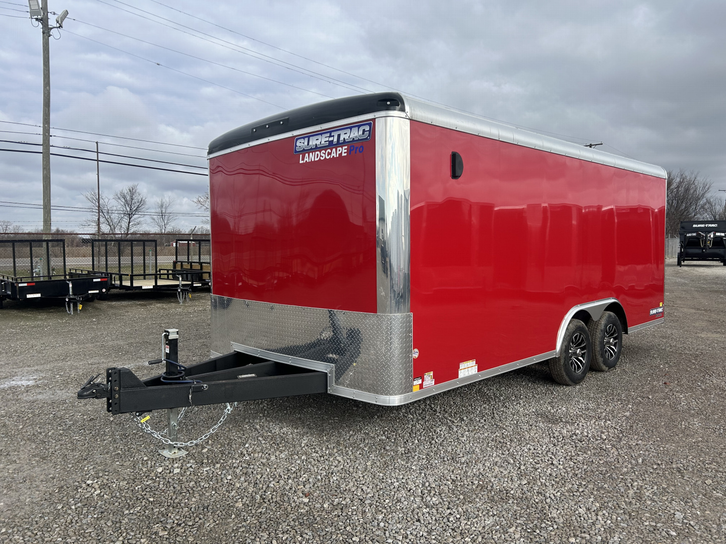 New 2026 Sure-Trac 8.5 x 18 10K Enclosed Landscape Pro Cargo / Enclosed Trailer