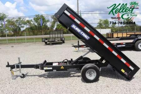 New 2026 Sure-Trac 4.5 x 8 Utility Dump Dump Trailer