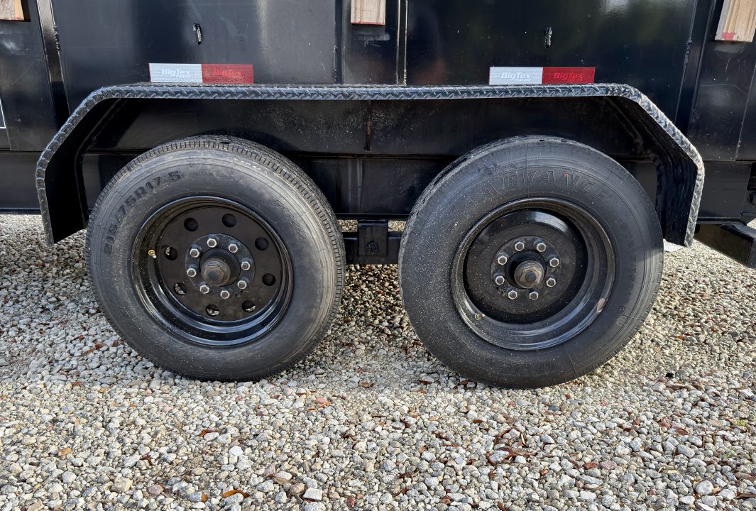 Used 2022 Big Tex Trailers 7X16 17.5K Gooseneck Scissor Dump Trailer