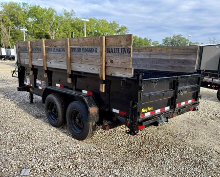 Used 2022 Big Tex Trailers 7X16 17.5K Gooseneck Scissor Dump Trailer