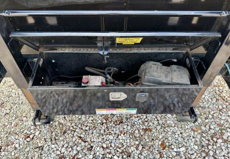 Used 2022 Big Tex Trailers 7X16 17.5K Gooseneck Scissor Dump Trailer