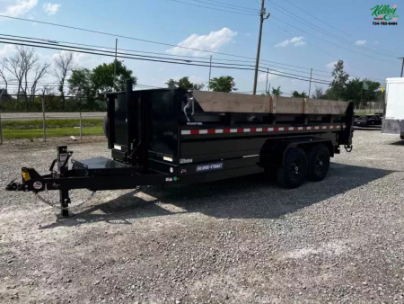 New 2026 Sure-Trac 82 x16 14K Telescopic Pro Dump Trailer