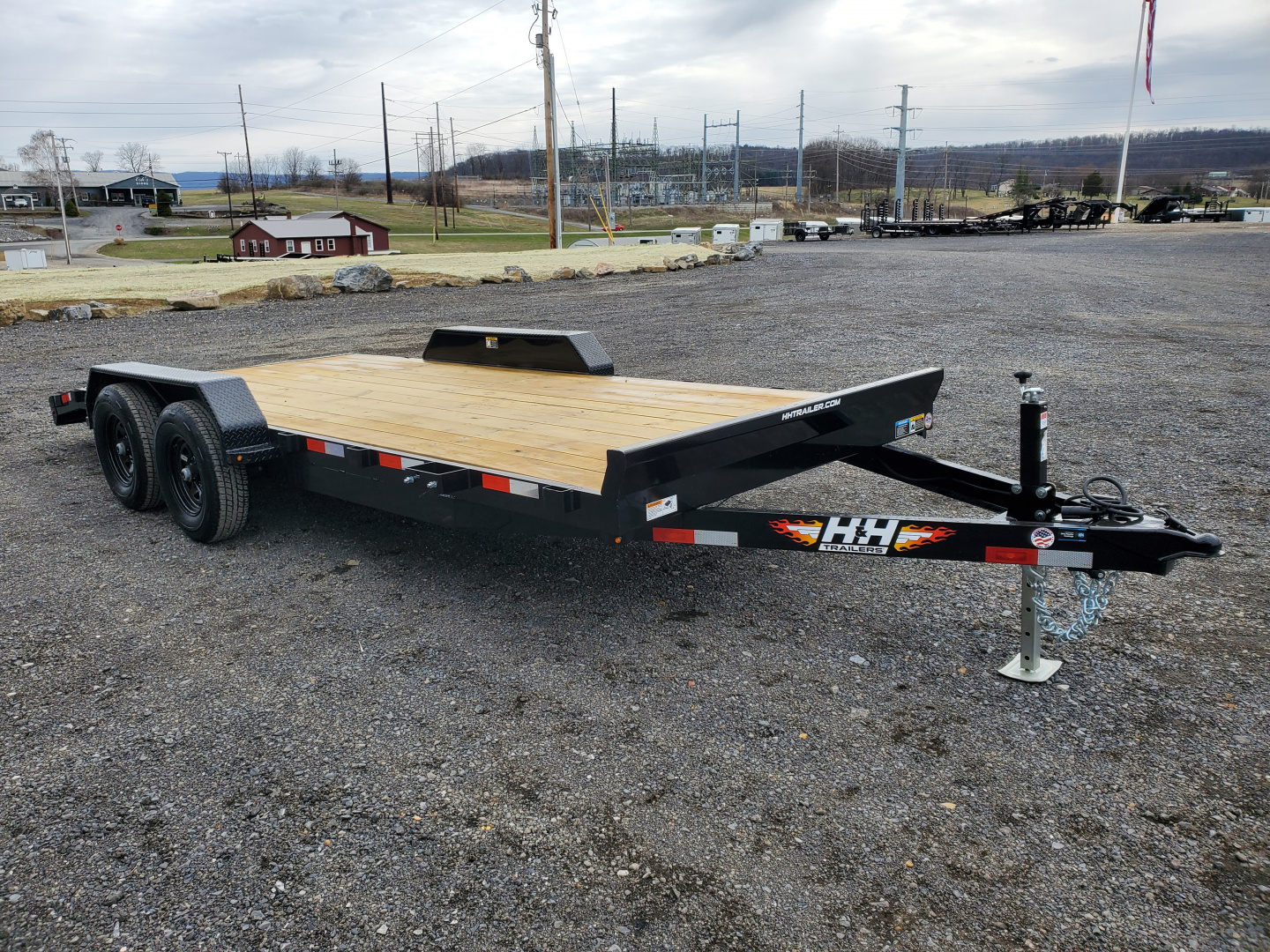 New 2026 H&H Trailers HCH8218 Car Hauler / 82"X18' / 9900 GVWR