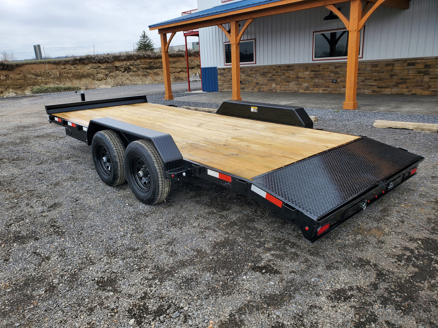 New 2026 H&H Trailers HCH8218 Car Hauler / 82"X18' / 9900 GVWR
