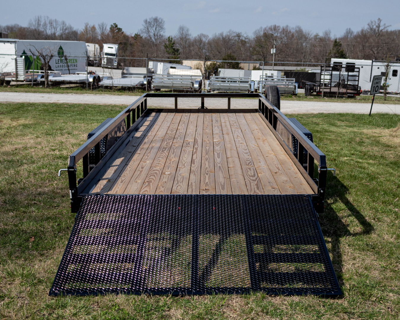 New 2026 Sure-Trac 7x20 10K Tube Top Utility Trailer