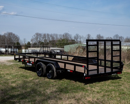 New 2026 Sure-Trac 7x20 10K Tube Top Utility Trailer