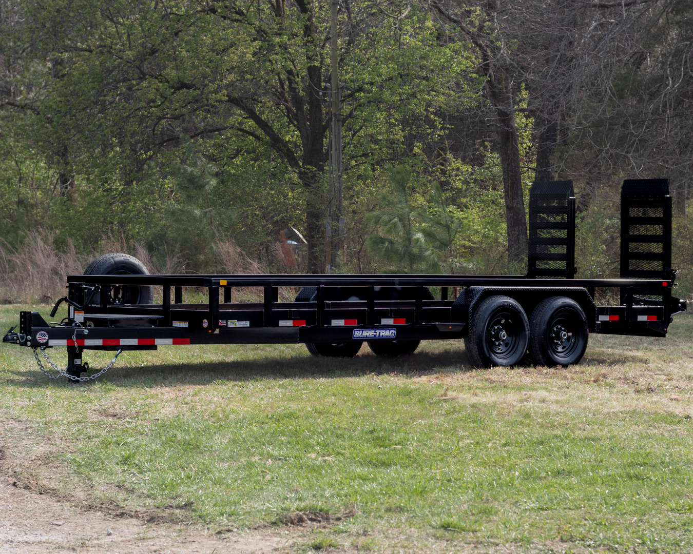 New 2026 Sure-Trac 7x20 14K Tube Top Utility Trailer