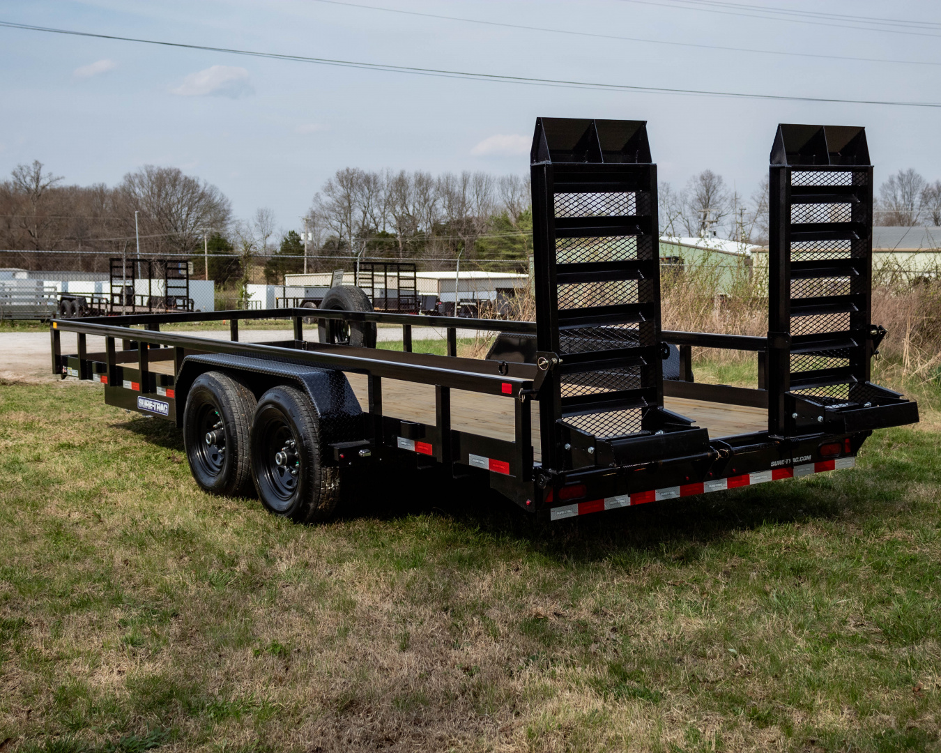 New 2026 Sure-Trac 7x20 14K Tube Top Utility Trailer