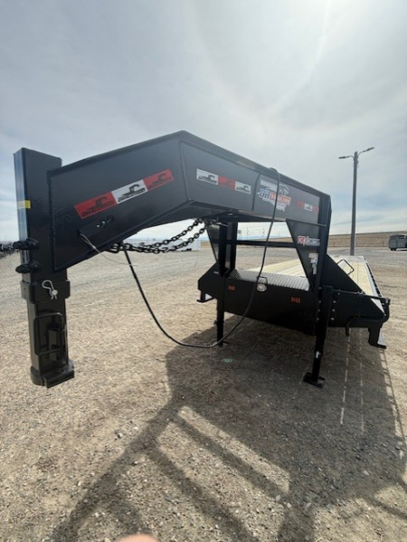 Used 2025 Ascend Industries 40' Flatbed Trailer 12K Tandem Dual Axle