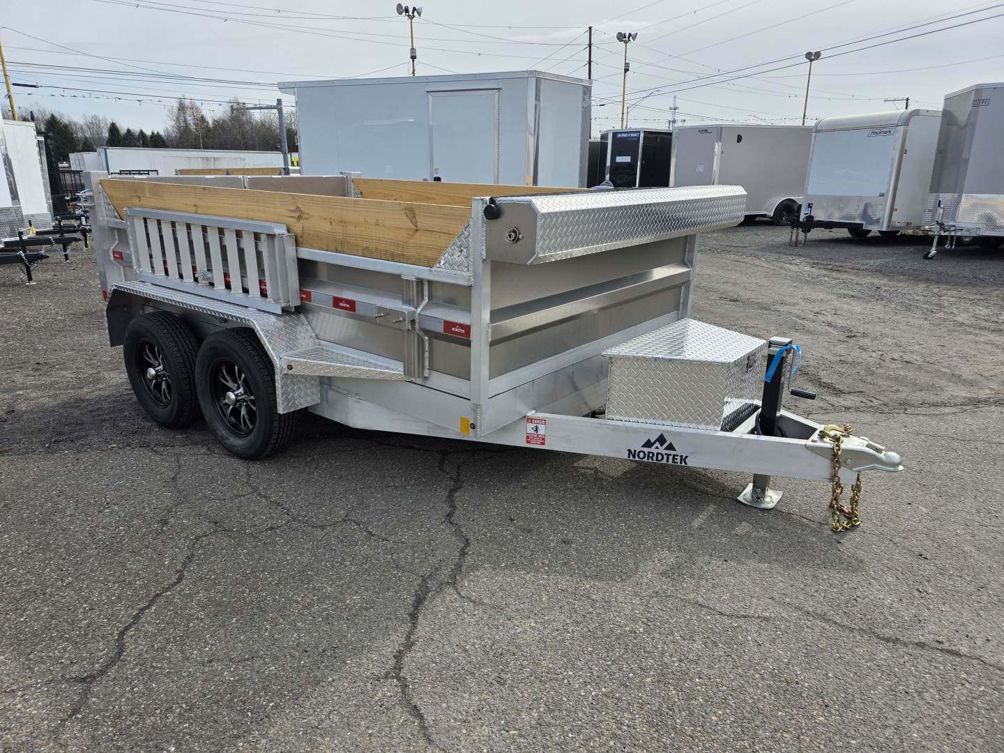 New 2026 Nordtek 75X10 7K - ALUMINUM Dump Trailer