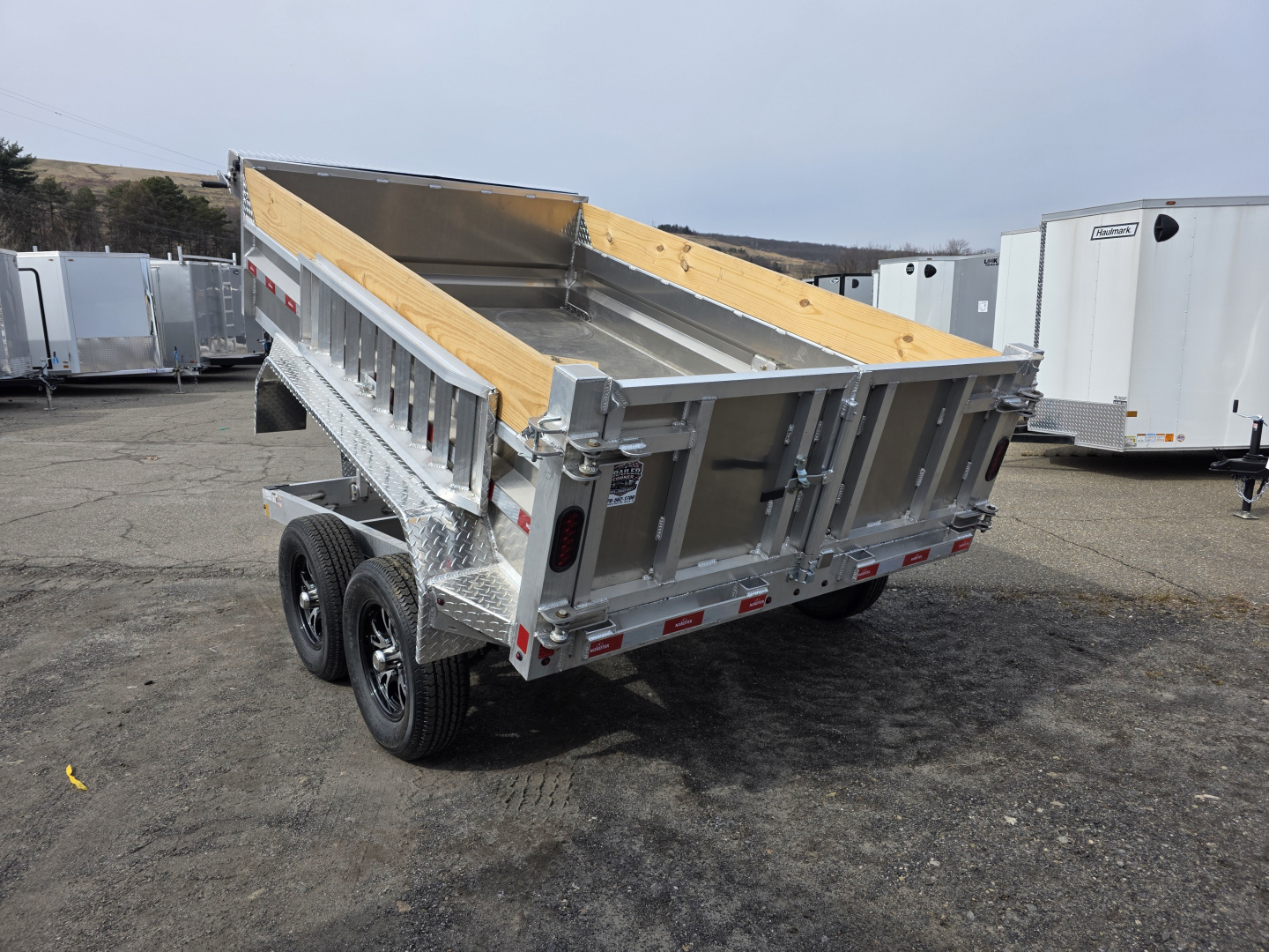 New 2026 Nordtek 75X10 7K - ALUMINUM Dump Trailer