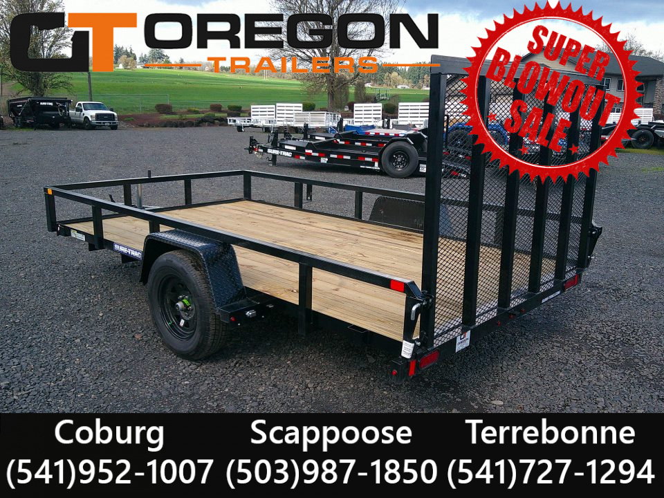 New 2026 Sure-Trac 7x12 3K Utility Trailer