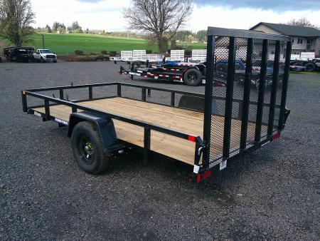 New 2026 Sure-Trac 7x12 3K Utility Trailer