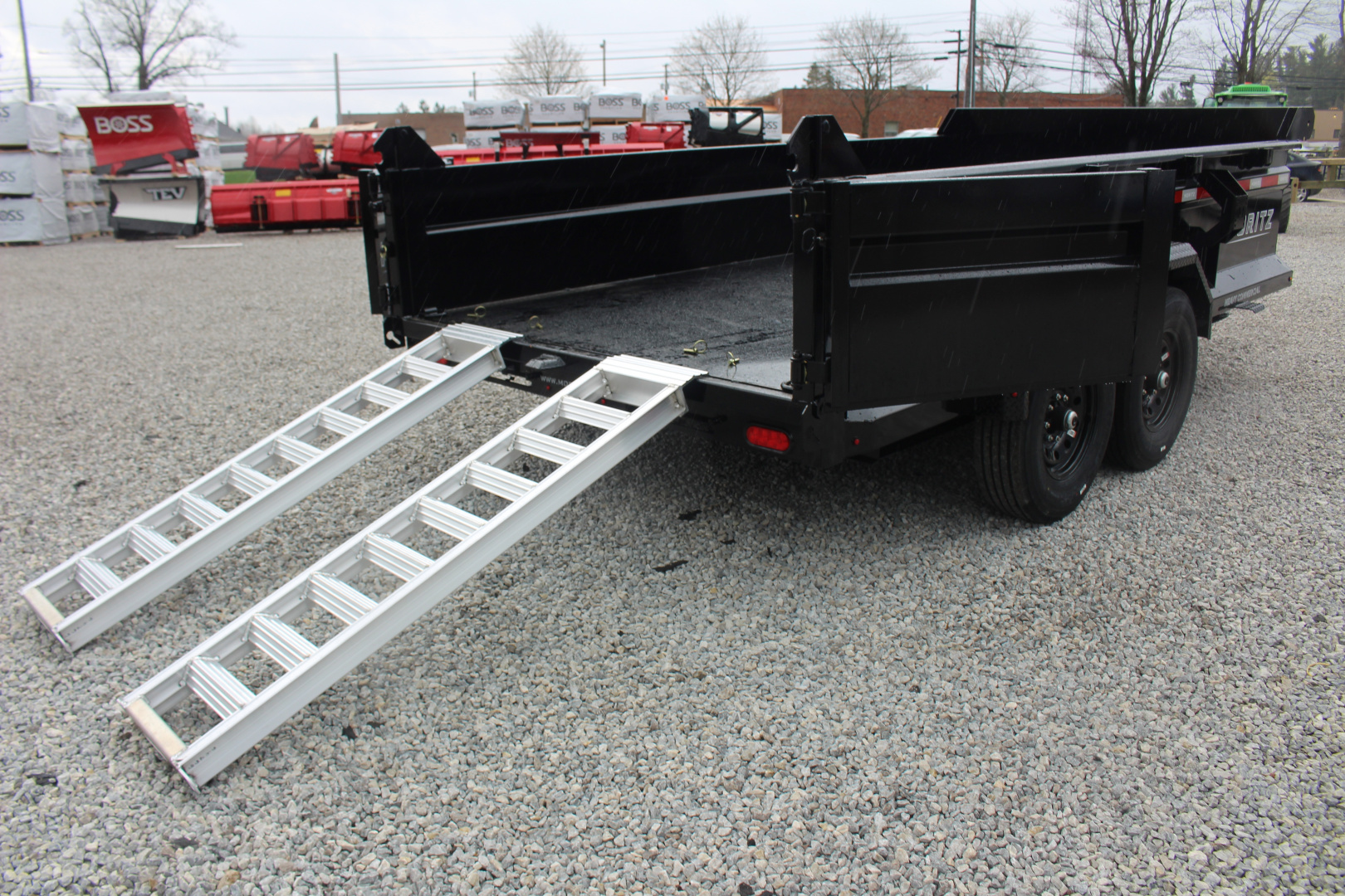 New 2026 Moritz 6' 10" x 14' Heavy Commercial DLH Series Dump Trailer - 14000# GVW