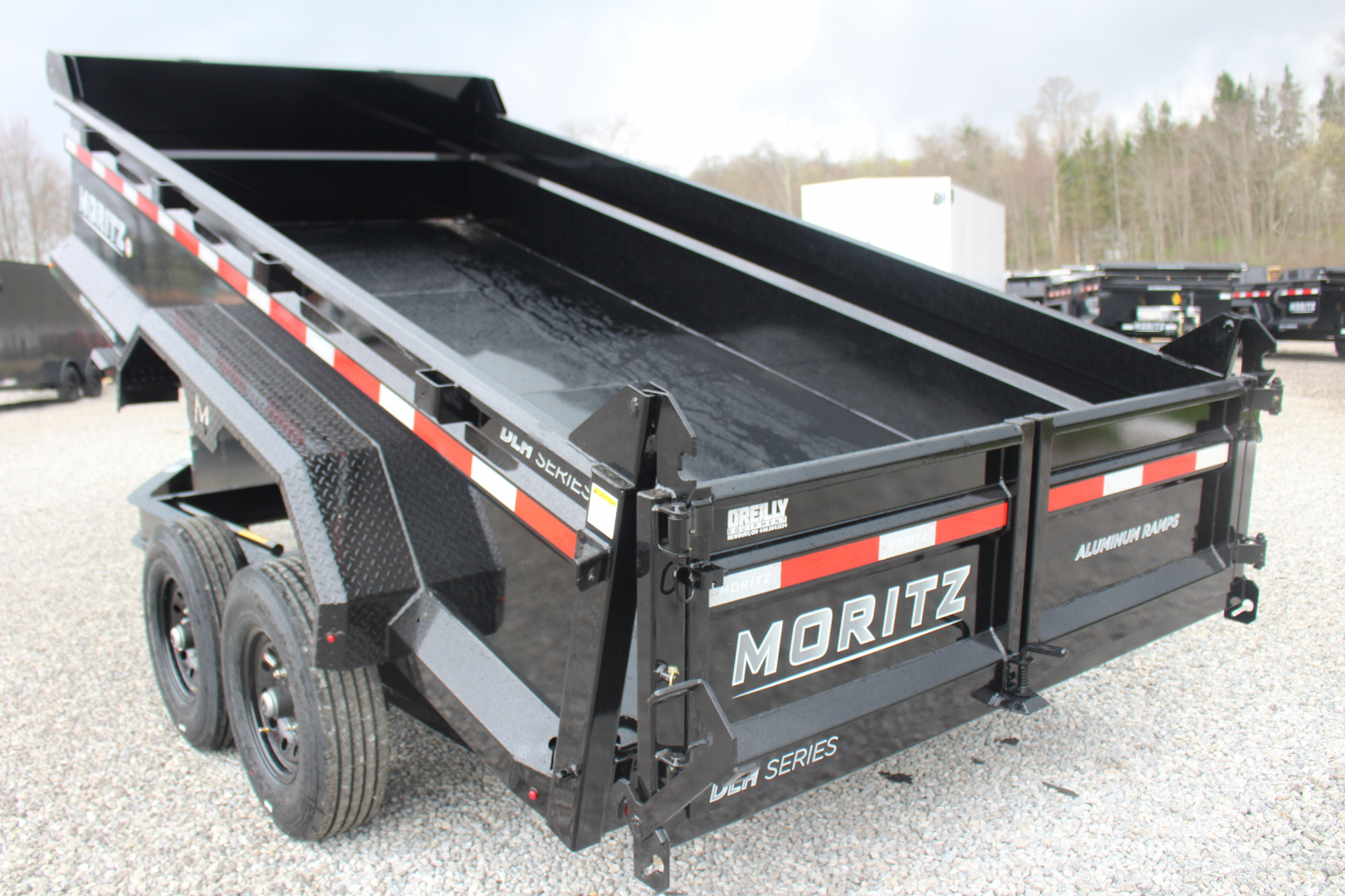 New 2026 Moritz 6' 10" x 14' Heavy Commercial DLH Series Dump Trailer - 14000# GVW