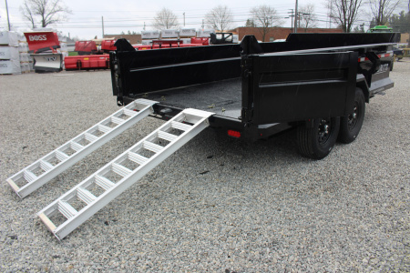 New 2026 Moritz 6' 10" x 14' Heavy Commercial DLH Series Dump Trailer - 14000# GVW