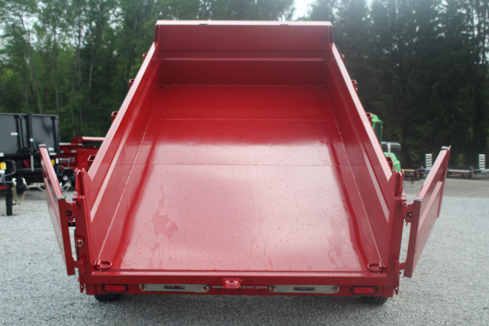 New 2026 Moritz 6' 10" x 14' Heavy Commercial DLH Series Dump Trailer - 14000# GVW