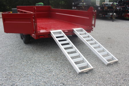 New 2026 Moritz 6' 10" x 14' Heavy Commercial DLH Series Dump Trailer - 14000# GVW