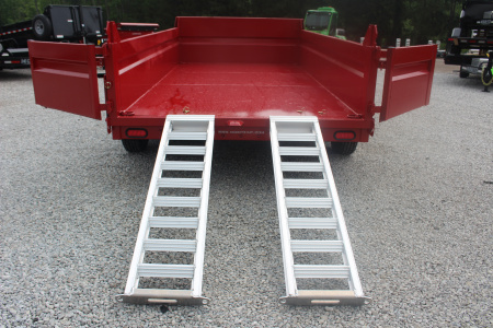 New 2026 Moritz 6' 10" x 14' Heavy Commercial DLH Series Dump Trailer - 14000# GVW