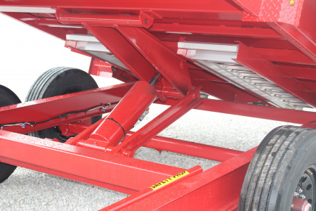 New 2026 Moritz 6' 10" x 14' Heavy Commercial DLH Series Dump Trailer - 14000# GVW