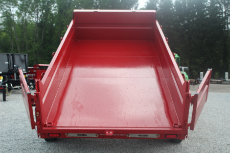 New 2026 Moritz 6' 10" x 14' Heavy Commercial DLH Series Dump Trailer - 14000# GVW