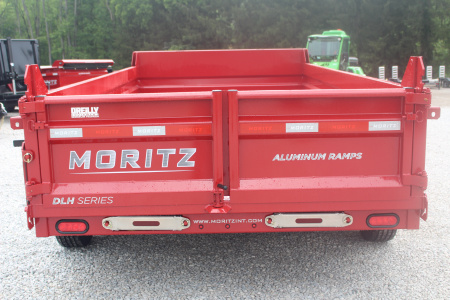 New 2026 Moritz 6' 10" x 14' Heavy Commercial DLH Series Dump Trailer - 14000# GVW