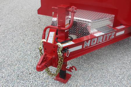 New 2026 Moritz 6' 10" x 14' Heavy Commercial DLH Series Dump Trailer - 14000# GVW