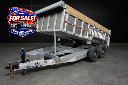 New 2026 Nordtek 82X14 14K - ALUMINUM Dump Trailer