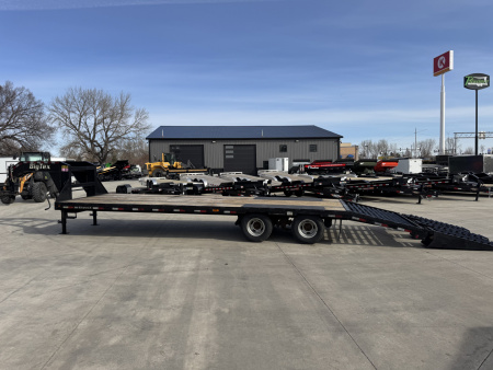 Used 2015 Big TEX 30ft Gooseneck with 25,900 GVWR and 2-10,000lb axles 23,900 GVWR