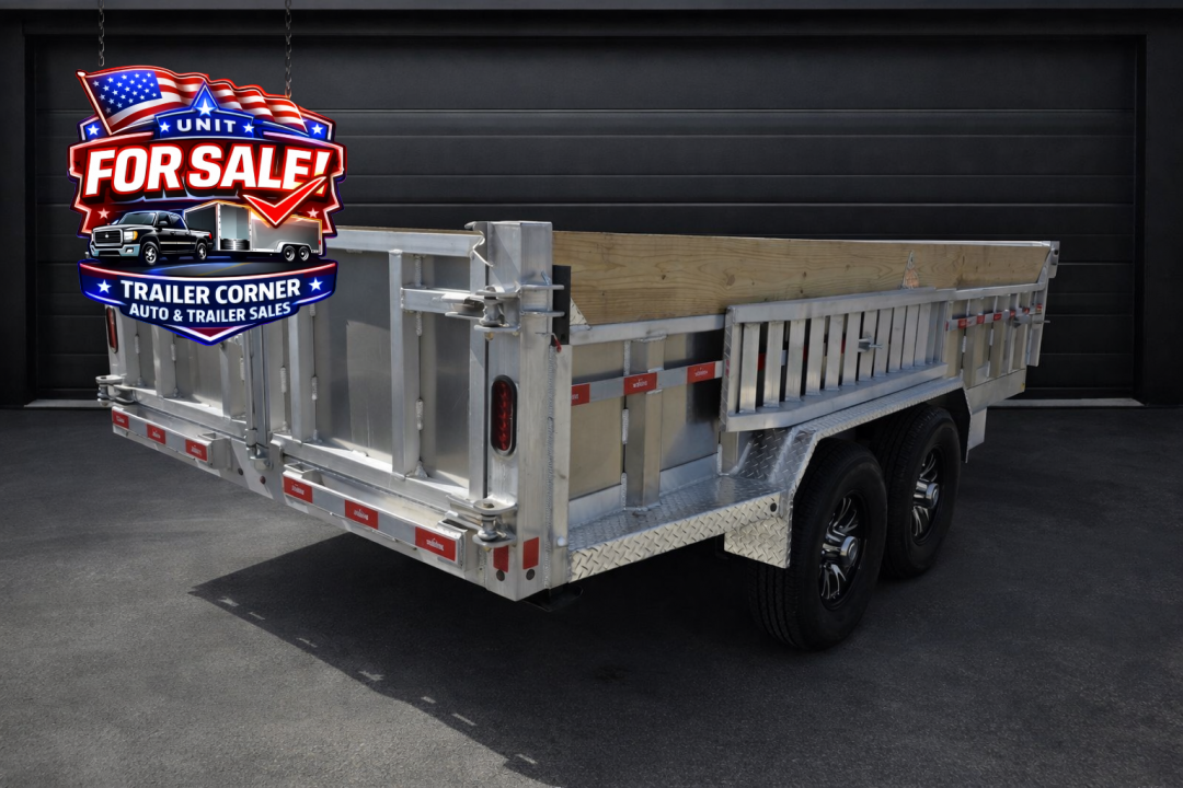 New 2026 Nordtek 82X16 14K - ALUMINUM Dump Trailer