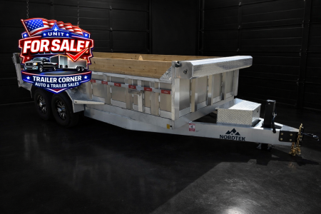 New 2026 Nordtek 82X16 14K - ALUMINUM Dump Trailer