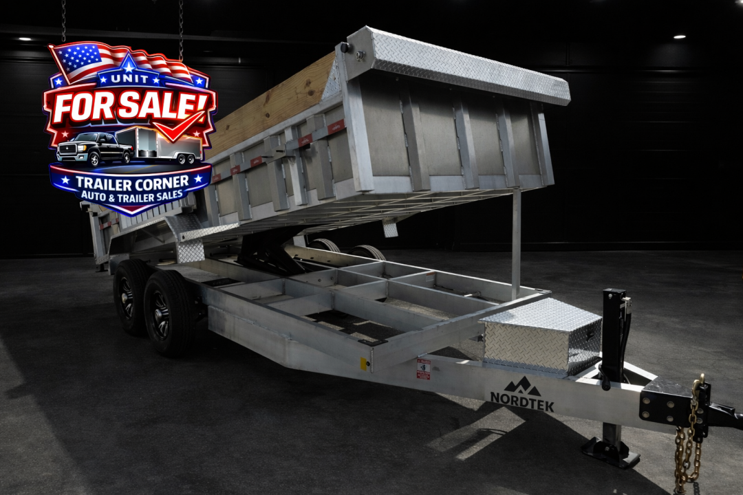 New 2026 Nordtek 82X16 14K - ALUMINUM Dump Trailer