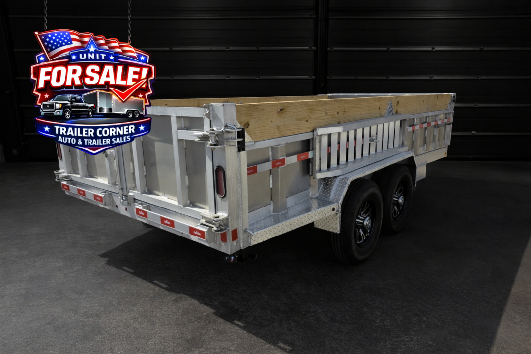 New 2026 Nordtek 82X16 14K - ALUMINUM Dump Trailer