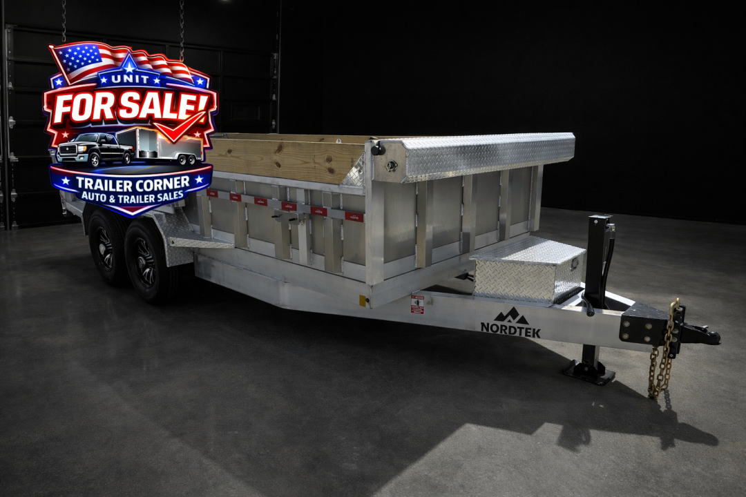 New 2026 Nordtek 82X16 14K - ALUMINUM Dump Trailer