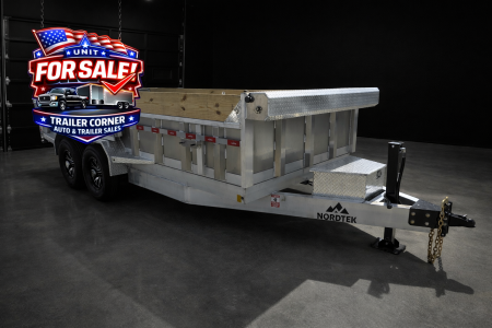 New 2026 Nordtek 82X16 14K - ALUMINUM Dump Trailer