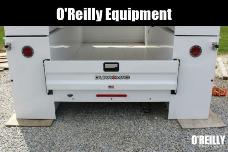 New 2026 DuraMag Aluminum Service Body - DRW - Fits 60  C/A - Cab & Chassis Frame