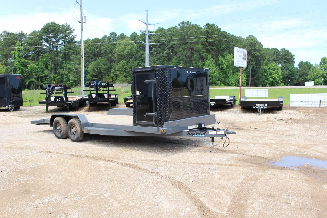 New 2026 Top Hat 20X83 DC07 W/5' SLIDE IN RAMPS Car Hauler
