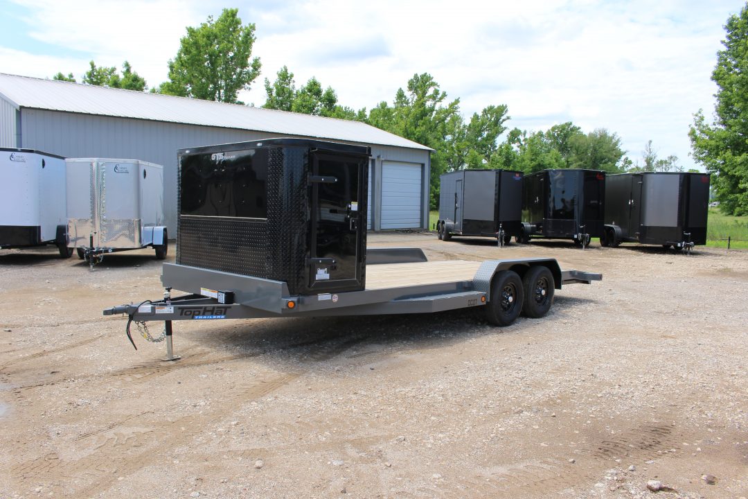 New 2026 Top Hat 20X83 DC07 W/5' SLIDE IN RAMPS Car Hauler