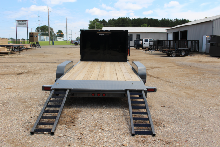 New 2026 Top Hat 20X83 DC07 W/5' SLIDE IN RAMPS Car Hauler
