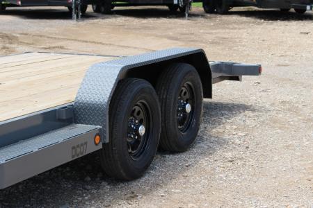 New 2026 Top Hat 20X83 DC07 W/5' SLIDE IN RAMPS Car Hauler