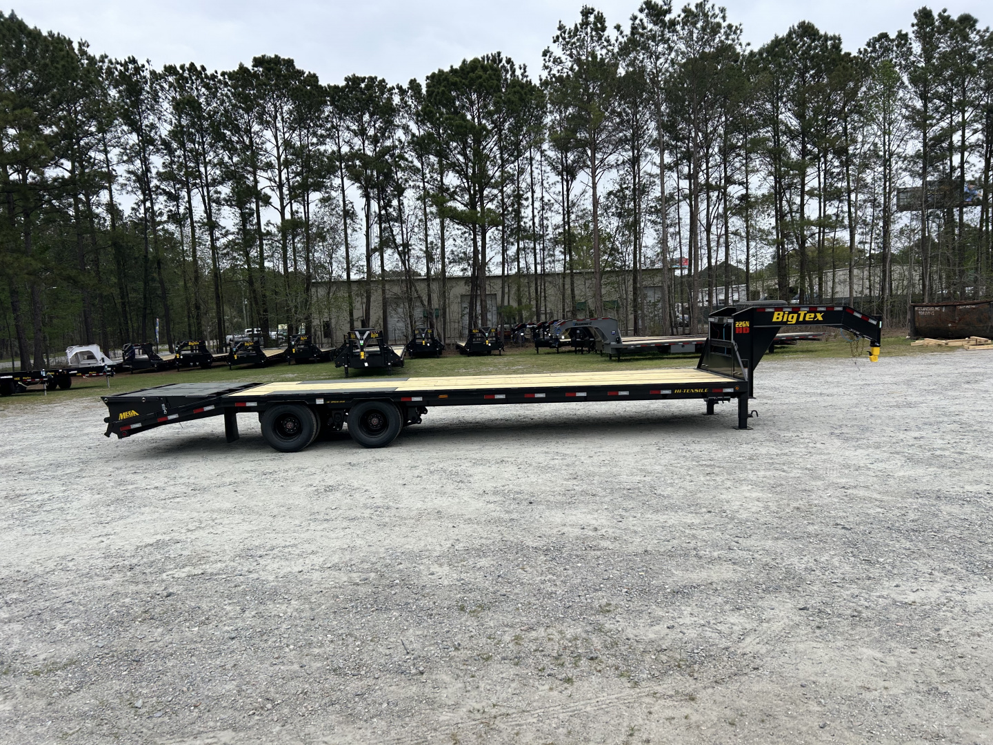 New 2027 Big Tex 22GN Gooseneck Flatbed Trailer (25ft Deck +5ft Dovetail=30ft )