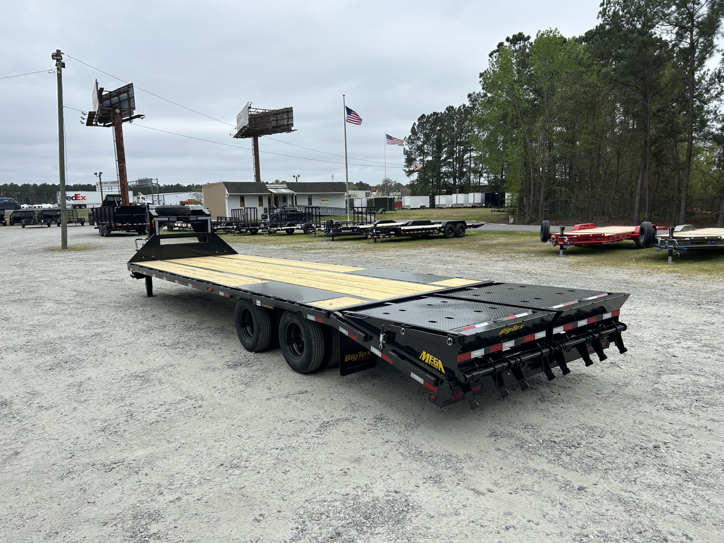 New 2027 Big Tex 22GN Gooseneck Flatbed Trailer (25ft Deck +5ft Dovetail=30ft )